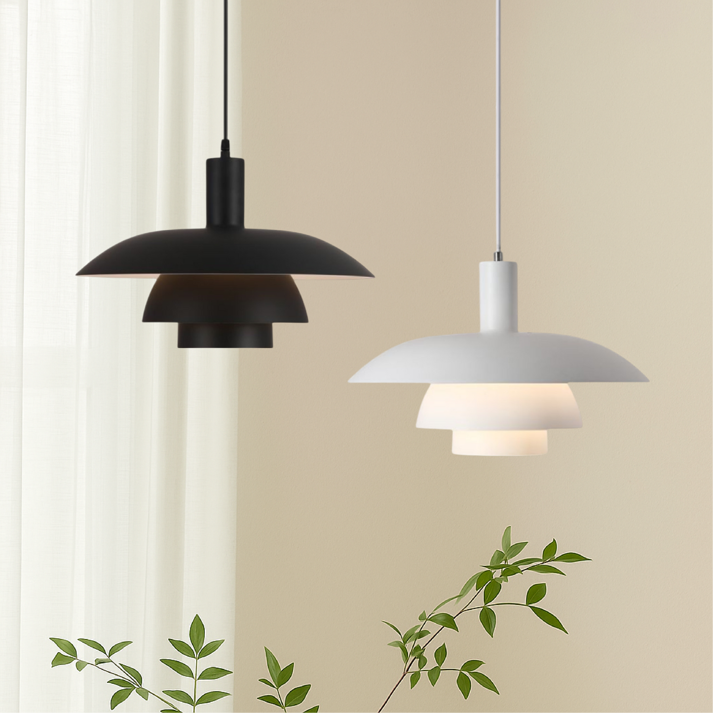Modern LED Kitchen Pendant Light Hanging Ceiling Fixture