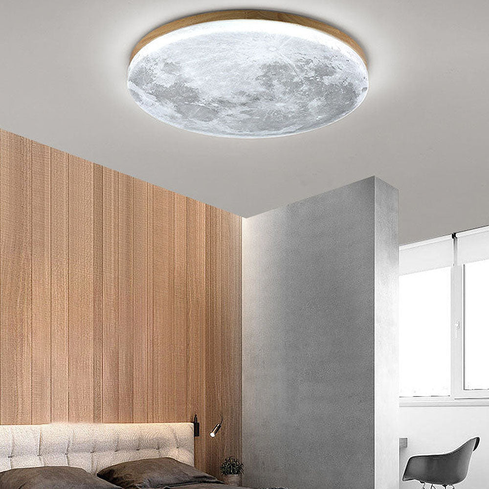 Minimalist Led Low Profile Modern Flush Mount Ceiling Light