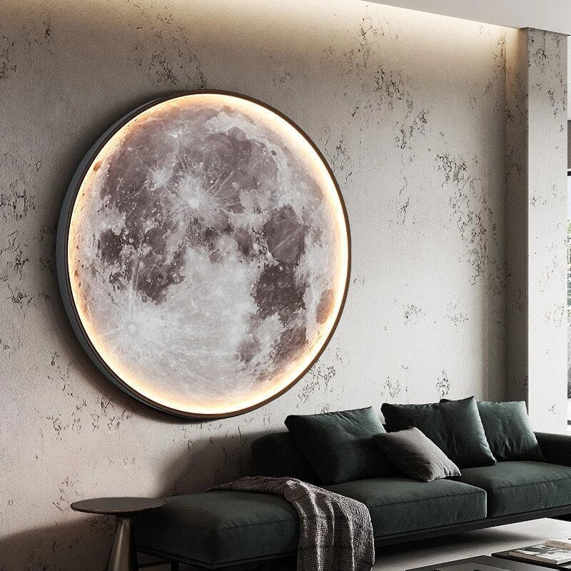 Lunar Adjustable Color Temperature Led Dimmable Ambient Remote Control Moon Lamp
