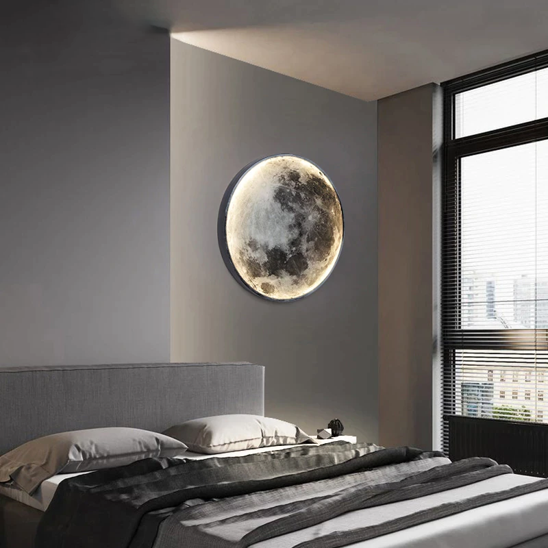 Lunar Adjustable Color Temperature Led Dimmable Ambient Remote Control Moon Lamp