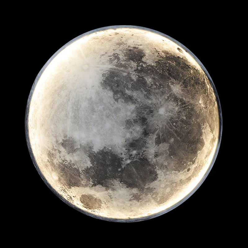 Lunar Adjustable Color Temperature Led Dimmable Ambient Remote Control Moon Lamp