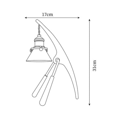 Mantis Warming Candle Lamp – Insect Art Design