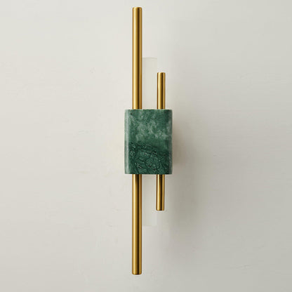 Elegant Dimmable Led Marble Finish Wall Light Living Room Bedroom