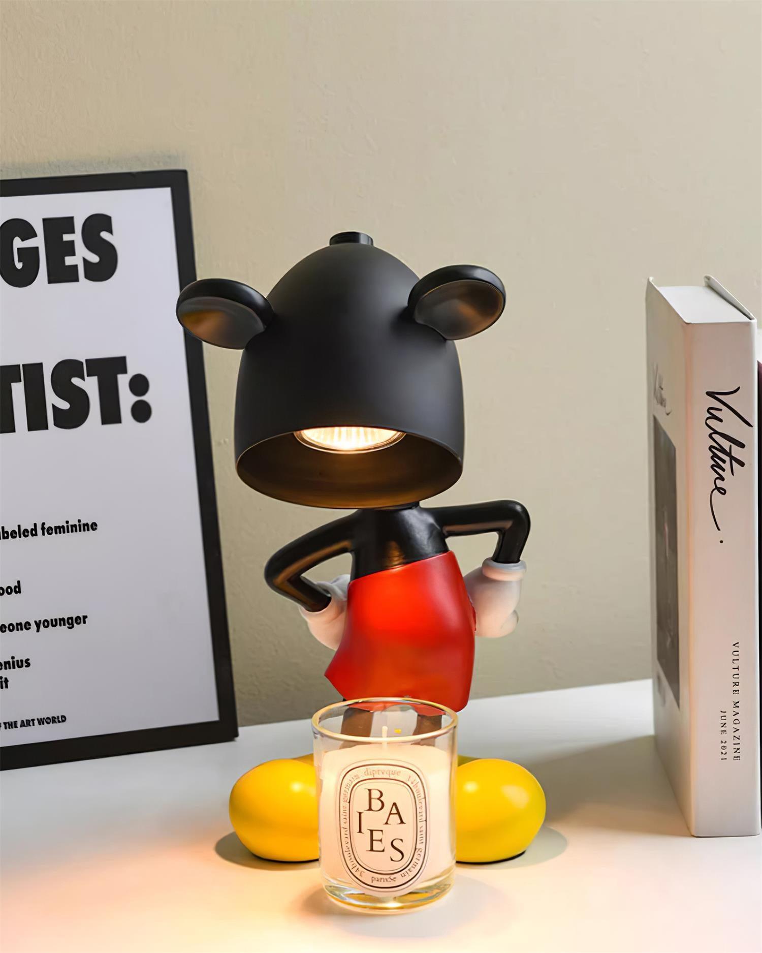 Mouzi Warming Candle Lamp – Mouse Character Style