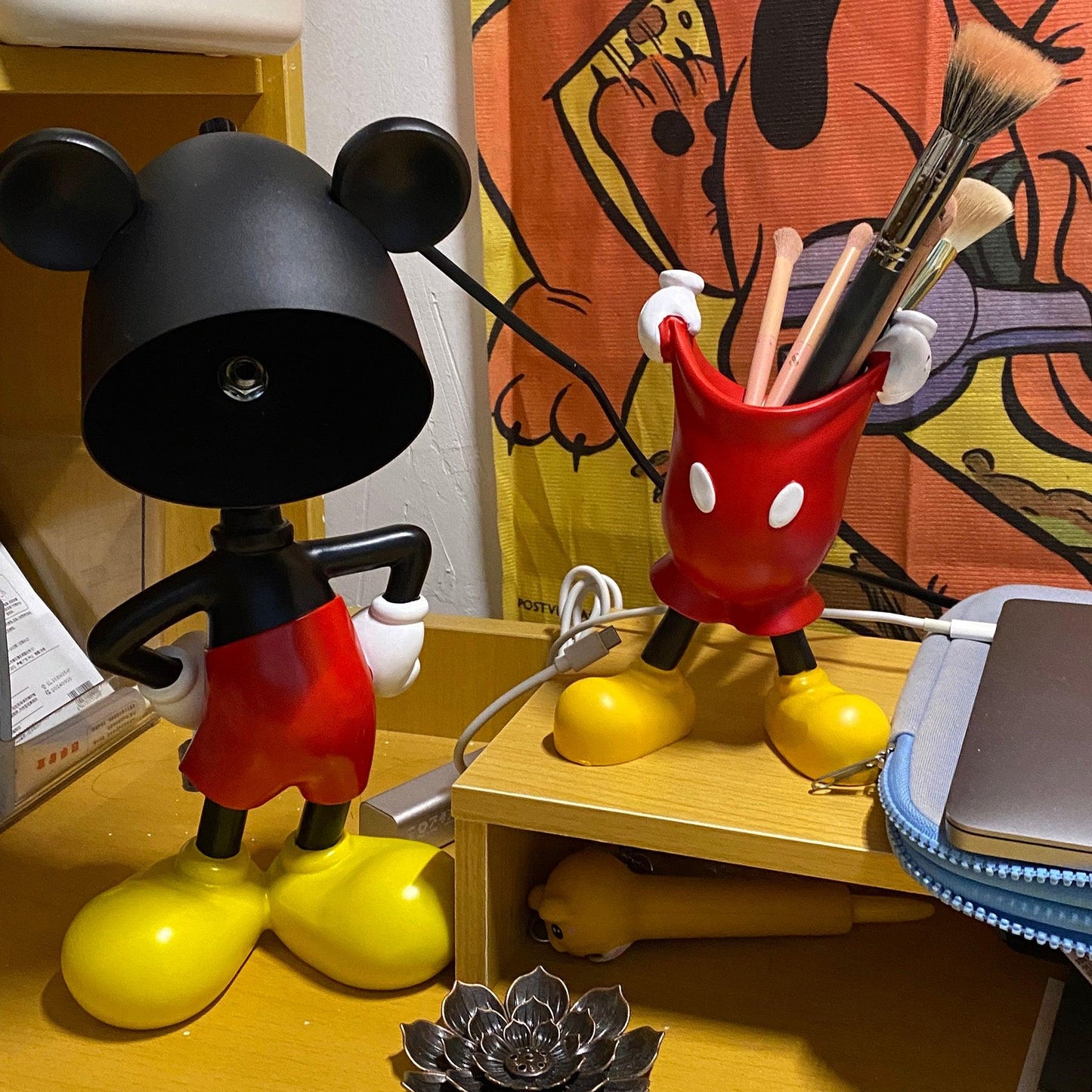 Mouzi Warming Candle Lamp – Mouse Character Style