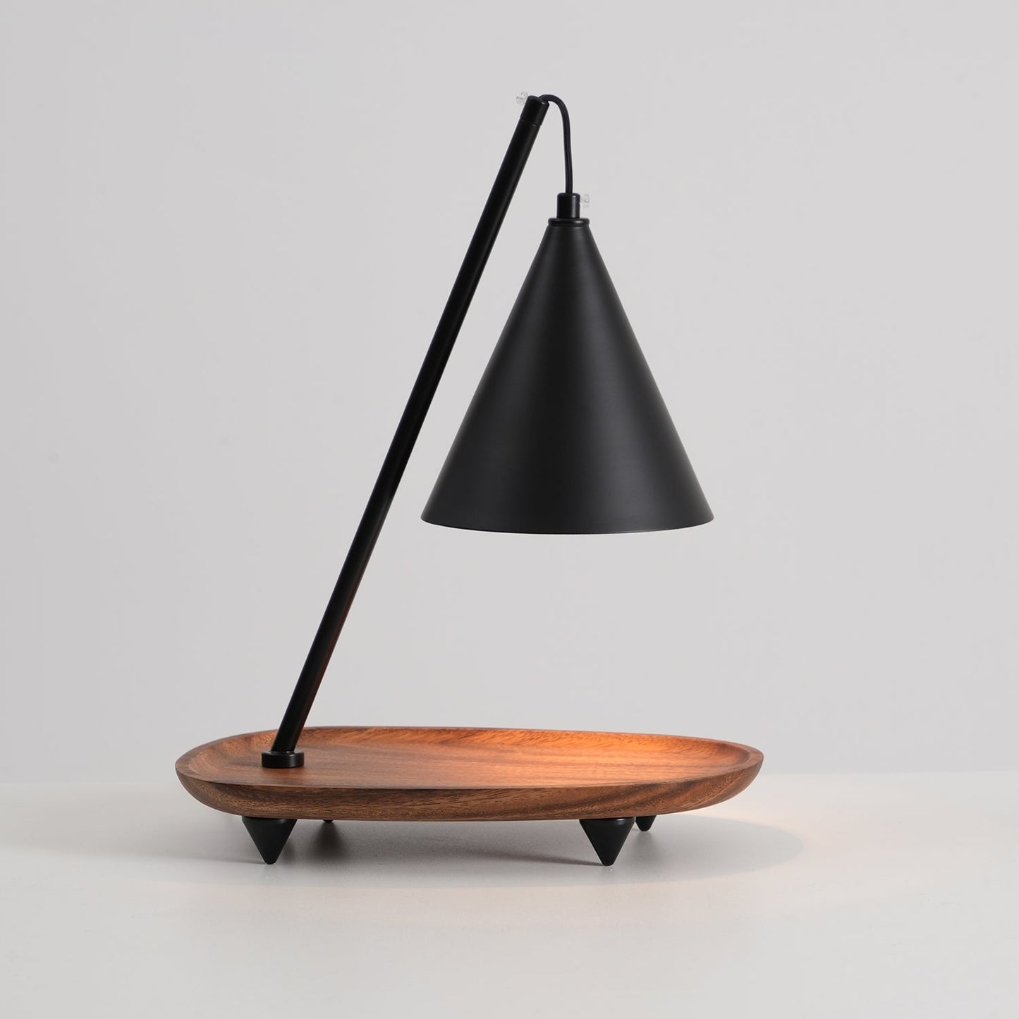 Mikaro Candle Warmer Lamp – Clean Rounded Design Indoor Wax Melter