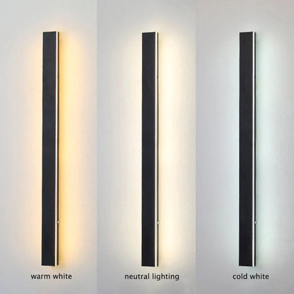 Minimalist Dimmable Waterproof Outdoor Modern Wall Lamp
