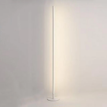 Modern Dimmable Led Metal Black Gold Floor Lamp Remote Control