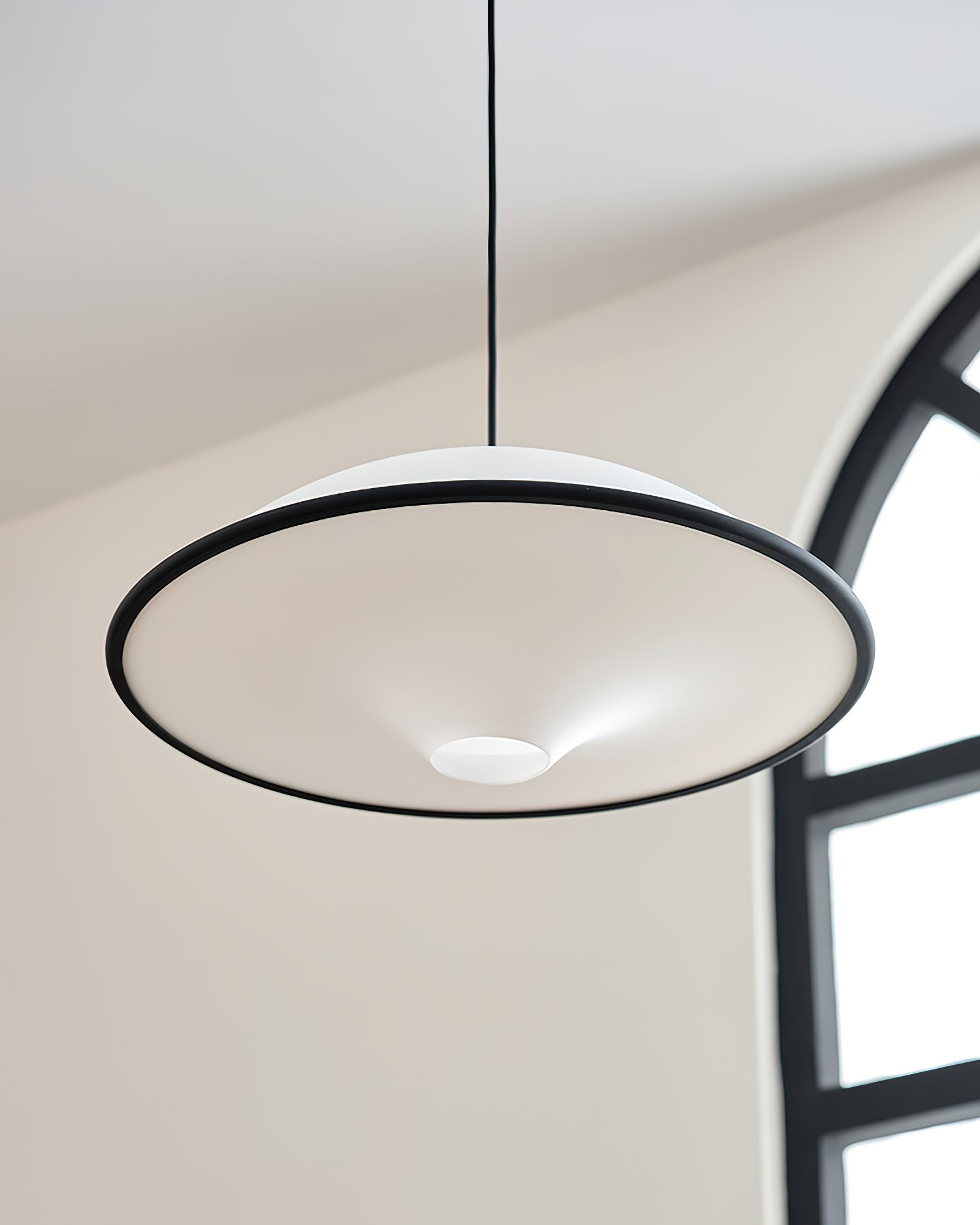 Modern UFO Inspired Adjustable LED Dining Room Ceiling Light