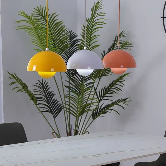 Scandinavian Pendant Lamp - Modern Planter-Style Design