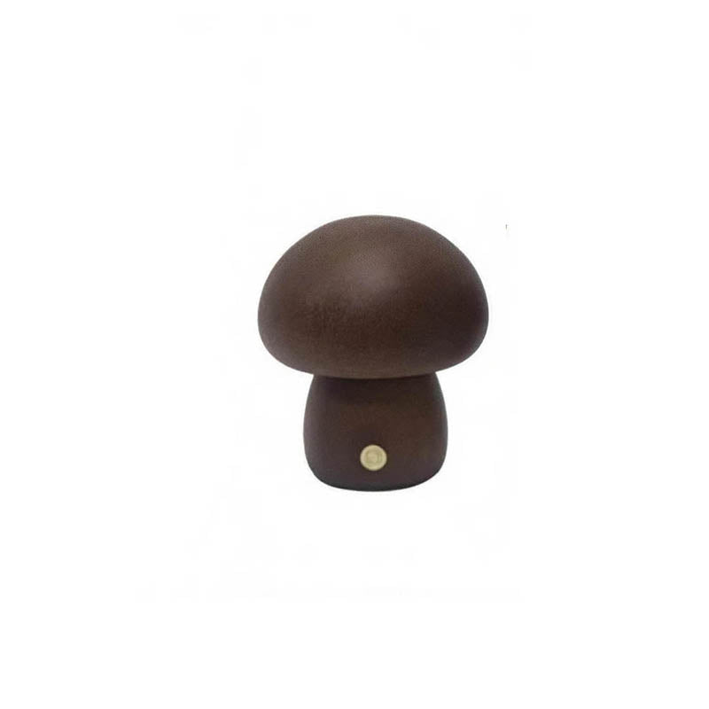 Modern Touch Control Wooden Warm Glow Led Night Light