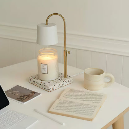 Noroa Candle Warmer Lamp – Matte Ceramic Top