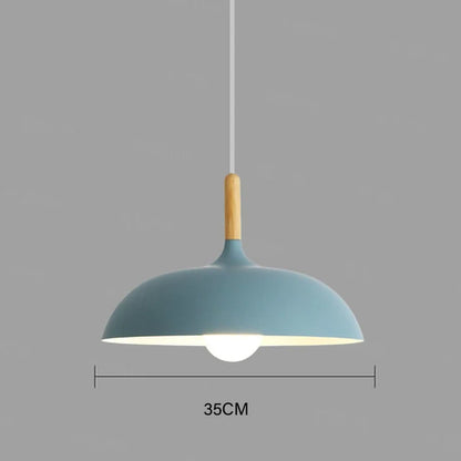 Scandinavian LED Wood Modern Ceiling Pendant Light