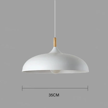 Scandinavian LED Wood Modern Ceiling Pendant Light