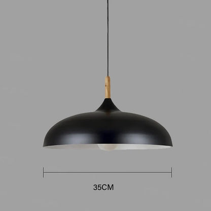 Scandinavian LED Wood Modern Ceiling Pendant Light