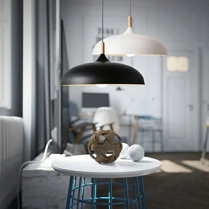 Scandinavian LED Wood Modern Ceiling Pendant Light