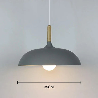 Scandinavian LED Wood Modern Ceiling Pendant Light