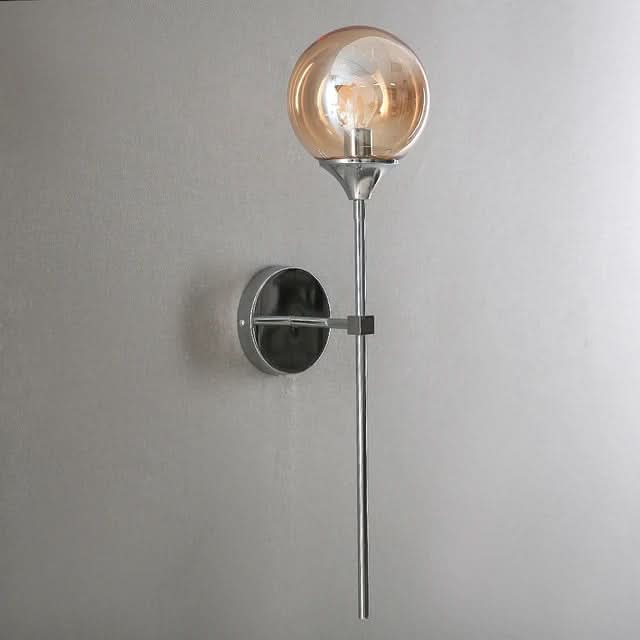 Glass Wall Lamp Warm LED – Bedroom Hallway