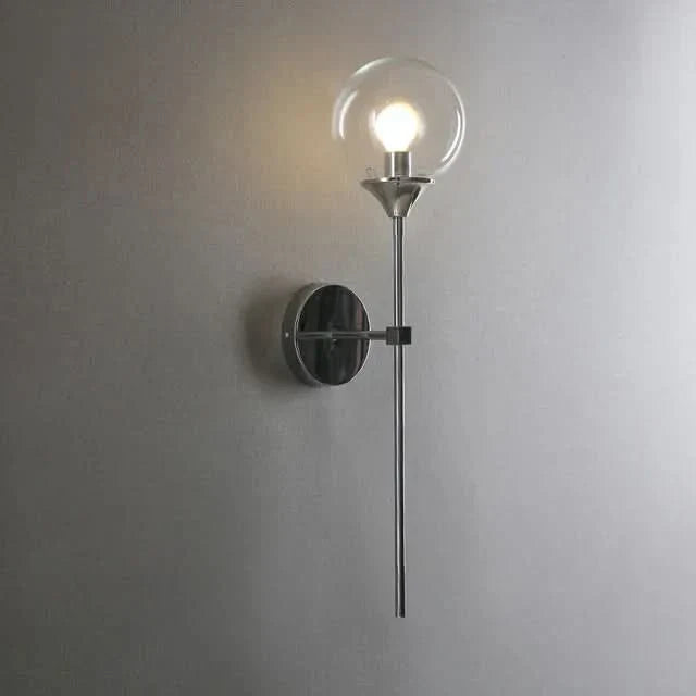 Glass Wall Lamp Warm LED – Bedroom Hallway