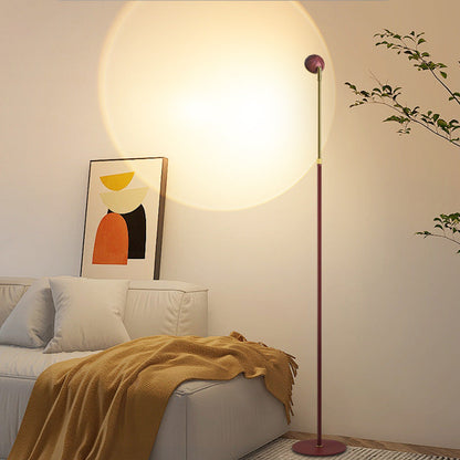Dimmable LED Floor Lamp Adjustable Height Living Room