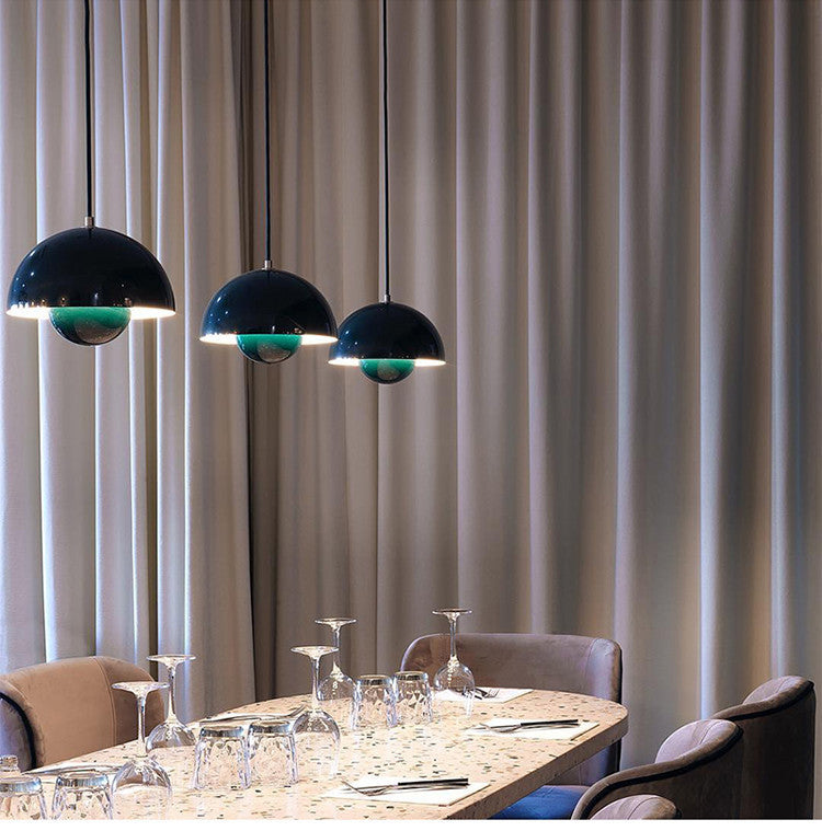 Mid-Century Modern BellFlower Pendant Lamp 23cm Diameter