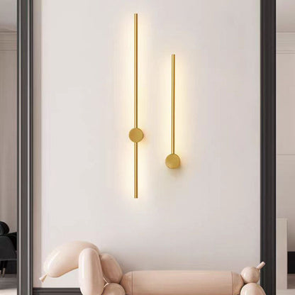 Modern Slim Minimalist Linear Indoor Wall Light Fixture