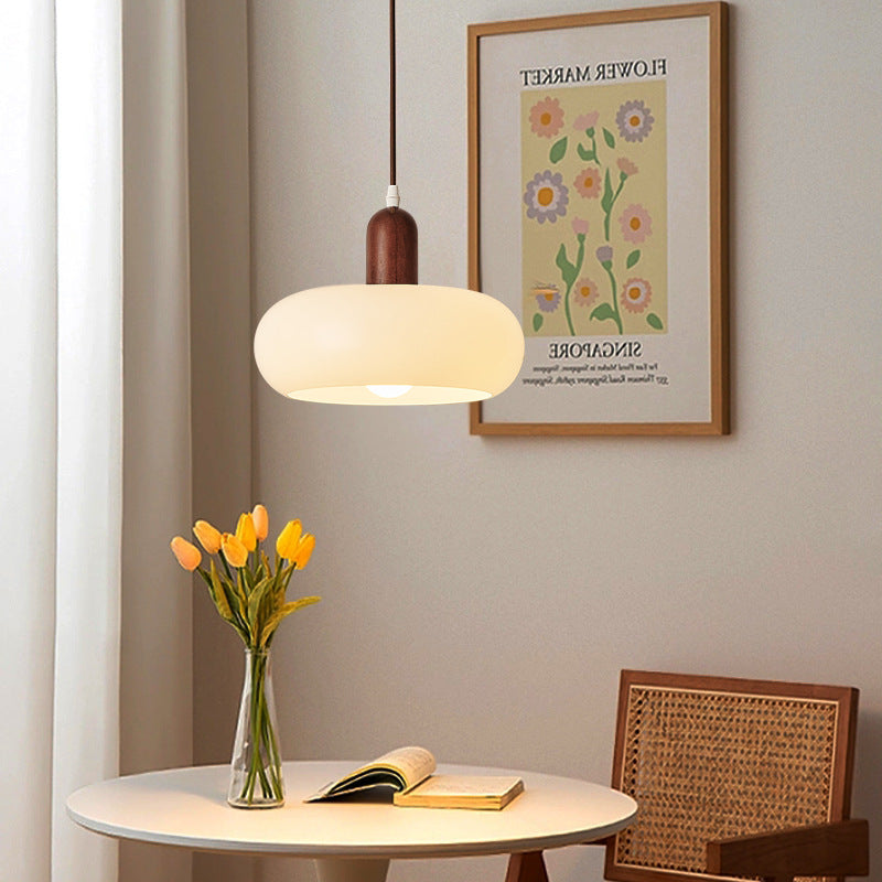 Nordic Minimalist Cream Pendant Light