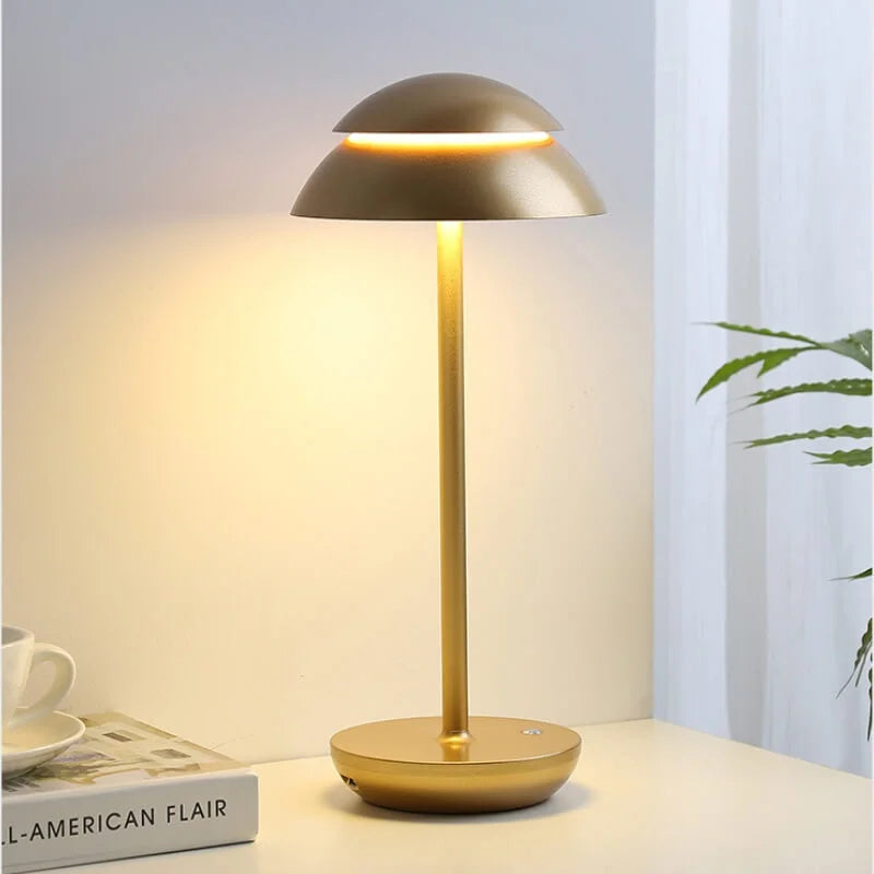 Cordless Bedside Table Lamp for Bedroom - Touch Control - Portable Reading Light