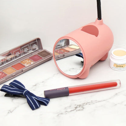 Kids Bunny Desk Lamp - Rechargeable LED - Built-In Holder