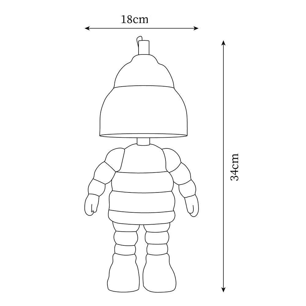 RoboGlow Candle Wax Warmer Lamp – Adjustable Heat, Flameless Candle Melter