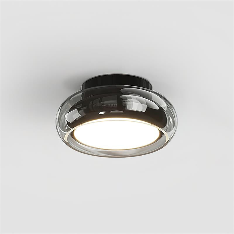 Round integrated LED ceiling light