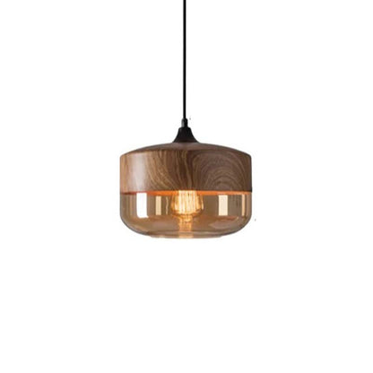 Elegant Contemporary Glass Kitchen Island Pendant Light