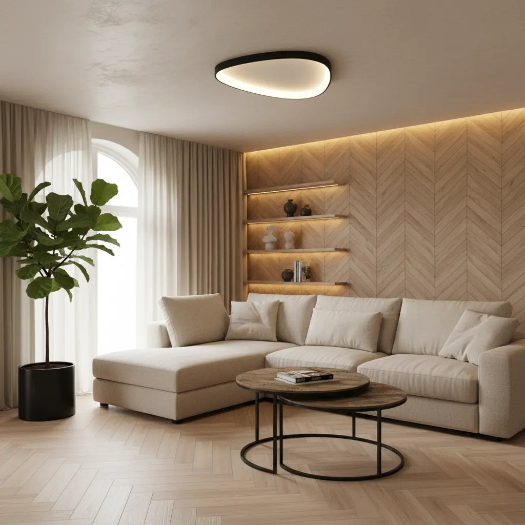Dimmable LED Ceiling Light with Remote Control