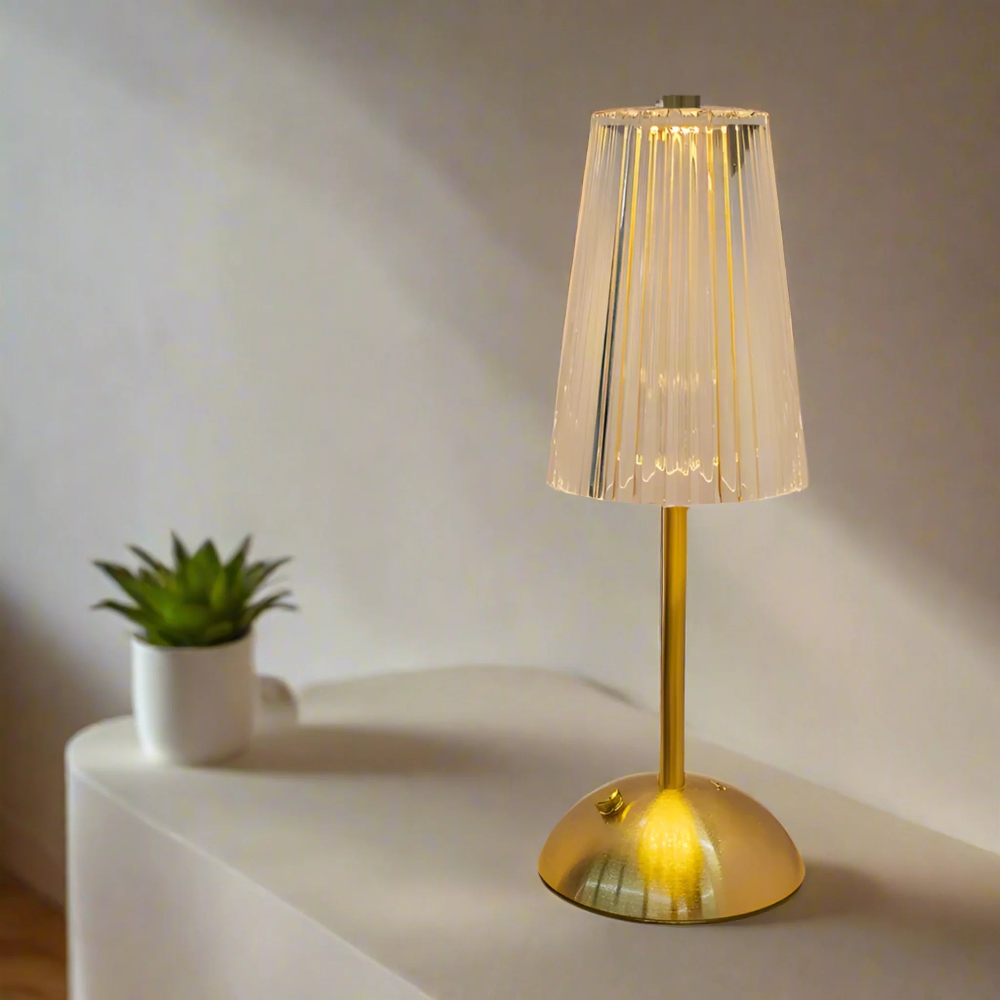 Rechargeable LED Table Lamp with Dimmable Touch Control