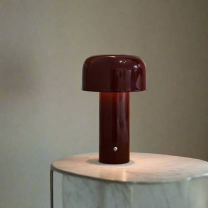 Mini Bedside Table Lamp - Modern Cordless Rechargeable - Touch Control