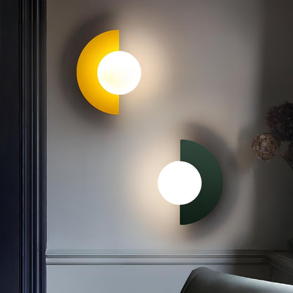 Nordic Semicircle Minimalist Wall Light