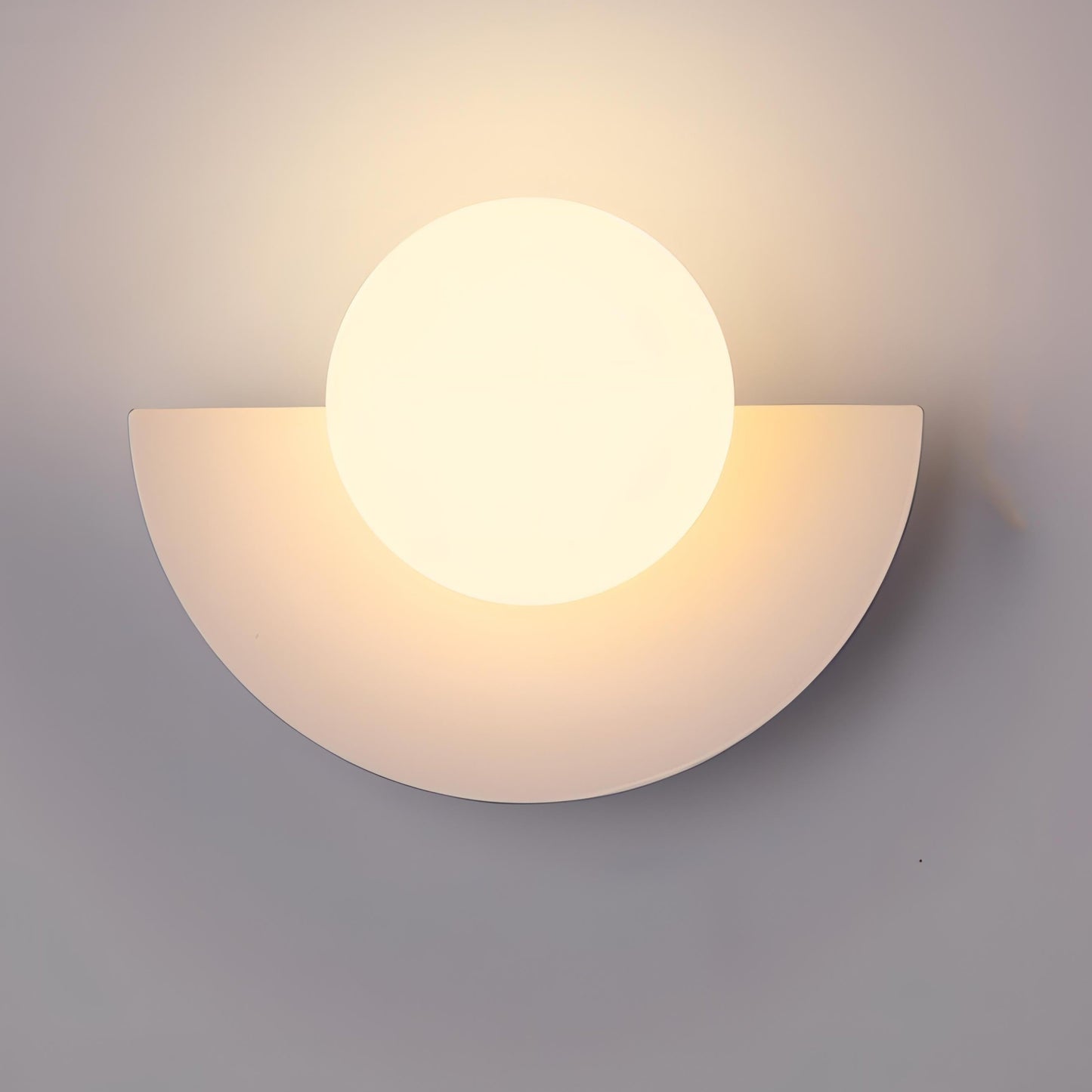 Nordic Semicircle Minimalist Wall Light