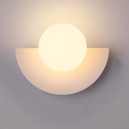 Nordic Semicircle Minimalist Wall Light