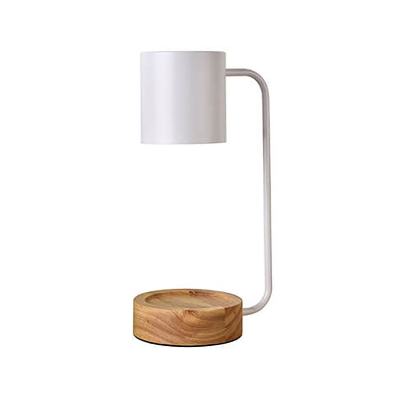 Japanese Wood Dimmable candle wax warmer lamp