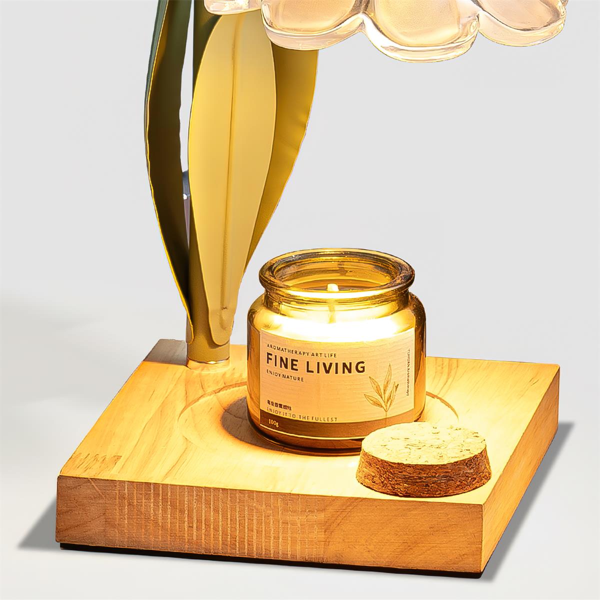 Modern Flameless Candle Warmer Lamp