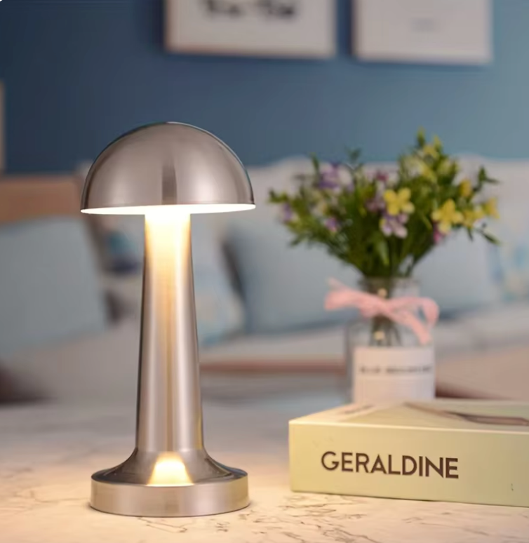 Rechargeable Table Lamp - Wireless & Dimmable - Touch Control LED