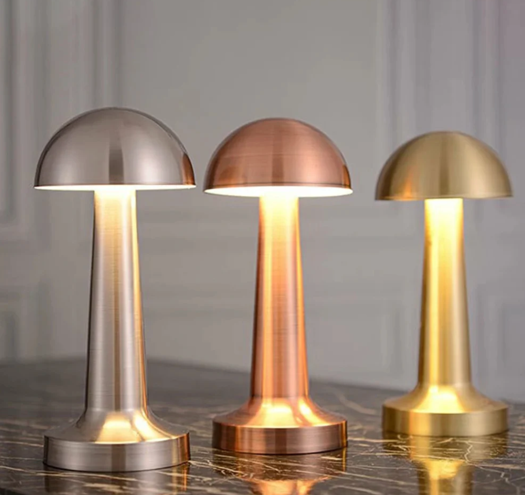 Rechargeable Table Lamp - Wireless & Dimmable - Touch Control LED