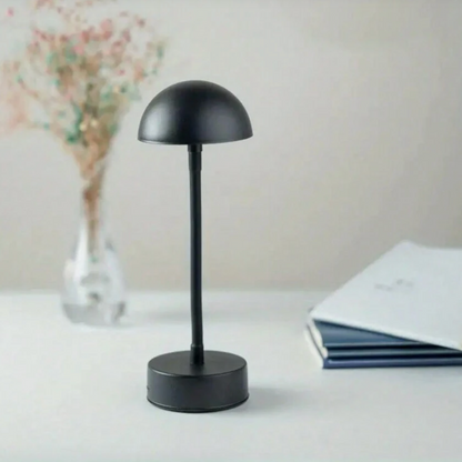 Cordless Table Lamp For Bedroom & Living Room - Rechargeable LED, Touch Dimmable