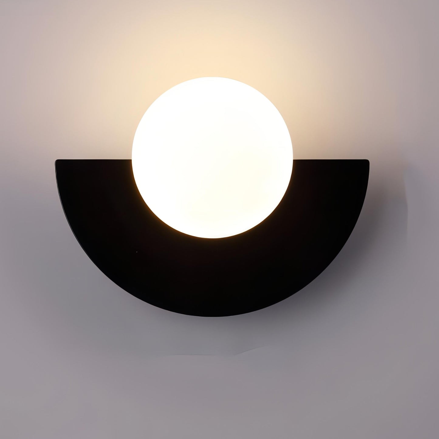 Nordic Semicircle Minimalist Wall Light