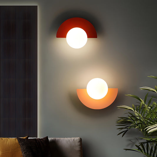 Nordic Semicircle Minimalist Wall Light