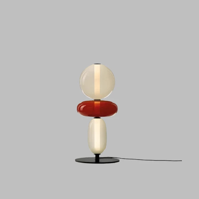 Designer Floor Lamp Colorful LED Adjustable Height Modern