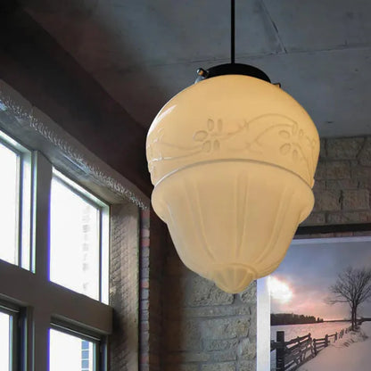 Vintage Glass Kitchen Island Pendant Light