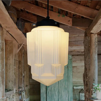 Vintage Glass Kitchen Island Pendant Light