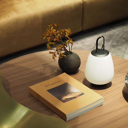 Portable LED Lantern Table Lamp – Cordless Rechargeable with Handle