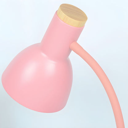 Wood Base Table Lamp - Nightstand Reading Light